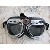 "pirate captain" steampunk skull aviator goggles_pins_2